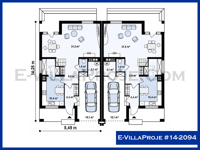 Ev Villa Proje #14 - 2094 Galeri Görseli 2