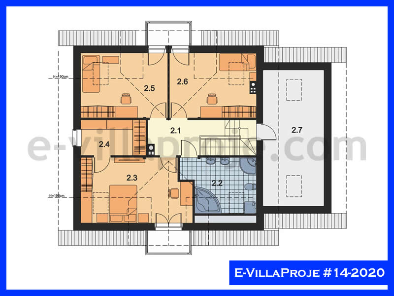 Ev Villa Proje #14 - 2020 Galeri Görseli 3