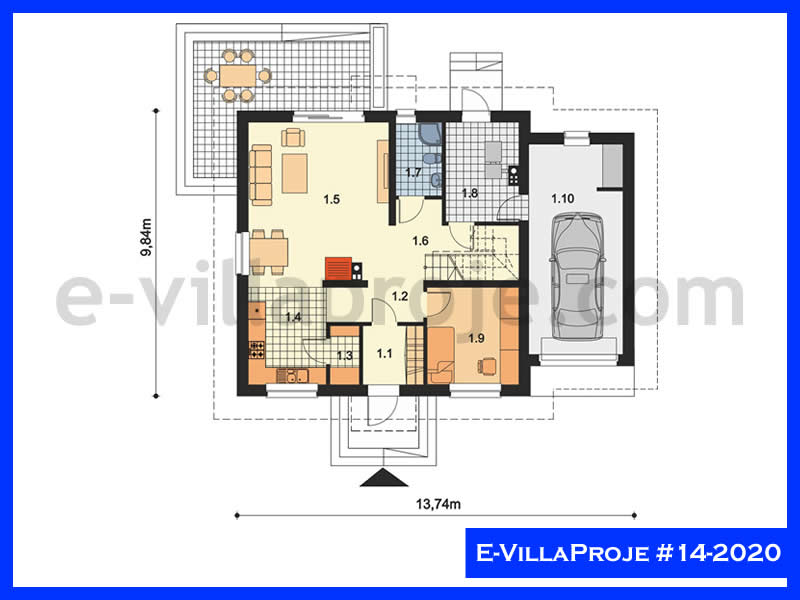 Ev Villa Proje #14 - 2020 Galeri Görseli 2