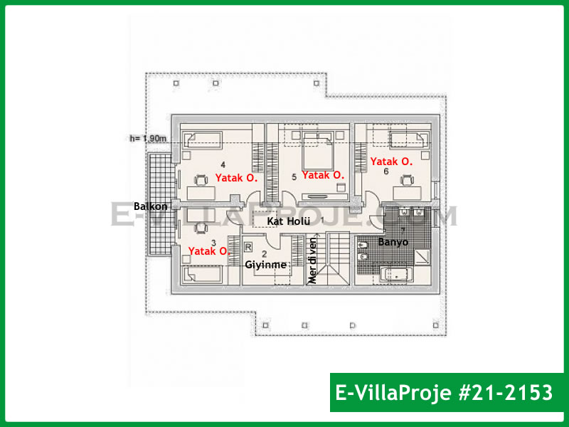 Ev Villa Proje #21 - 2153 Galeri Görseli 3