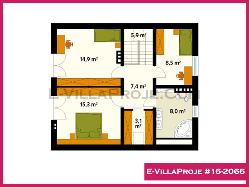 Ev Villa Proje #16 - 2066 Galeri Görseli 3