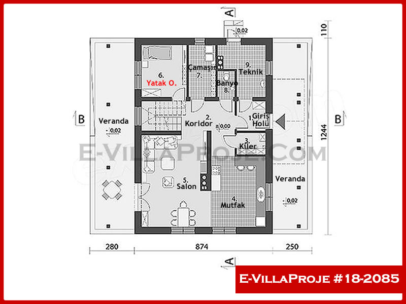 Ev Villa Proje #18 - 2085 Galeri Görseli 2