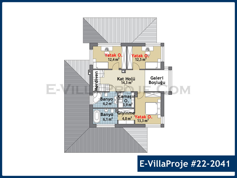 Ev Villa Proje #22 - 2041 Galeri Görseli 3
