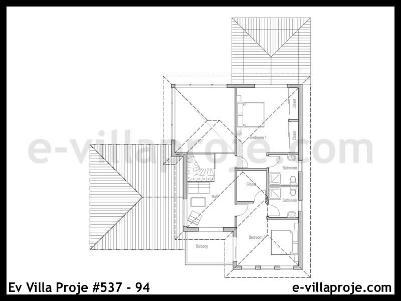 Ev Villa Proje #537 - 94 Galeri Görseli 3