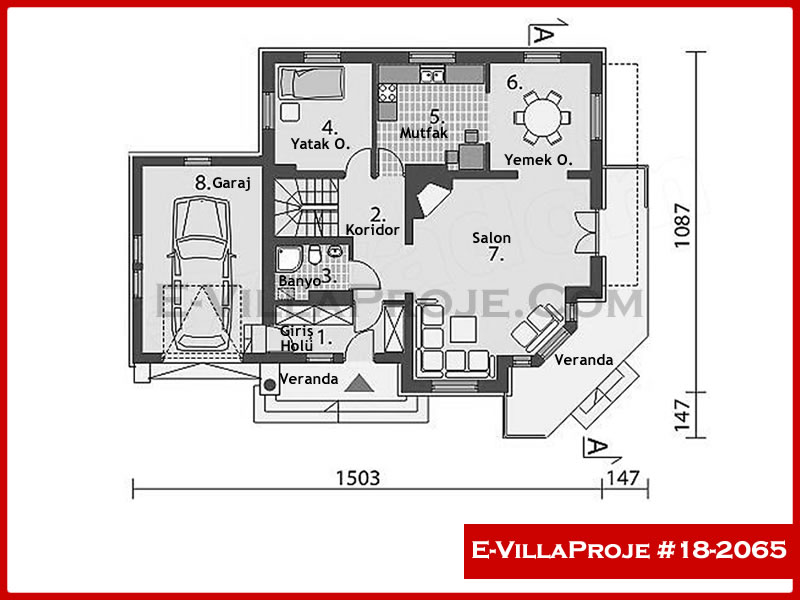 Ev Villa Proje #18 - 2065 Galeri Görseli 2