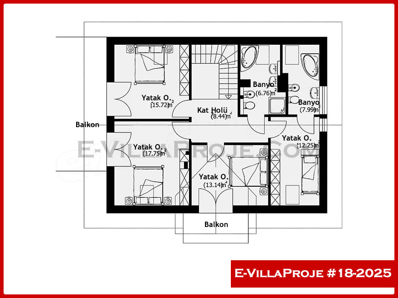 Ev Villa Proje #18 - 2025 Galeri Görseli 3