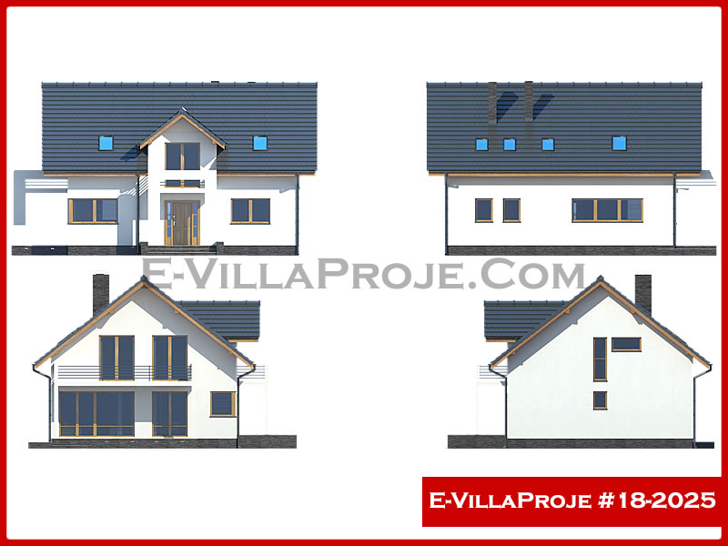 Ev Villa Proje #18 - 2025 Galeri Görseli 6