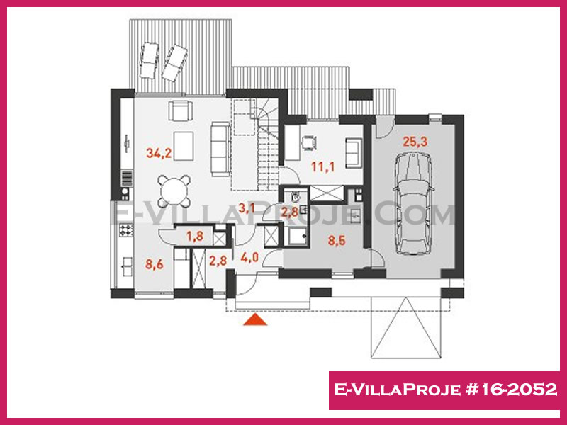 Ev Villa Proje #16 - 2052 Galeri Görseli 2