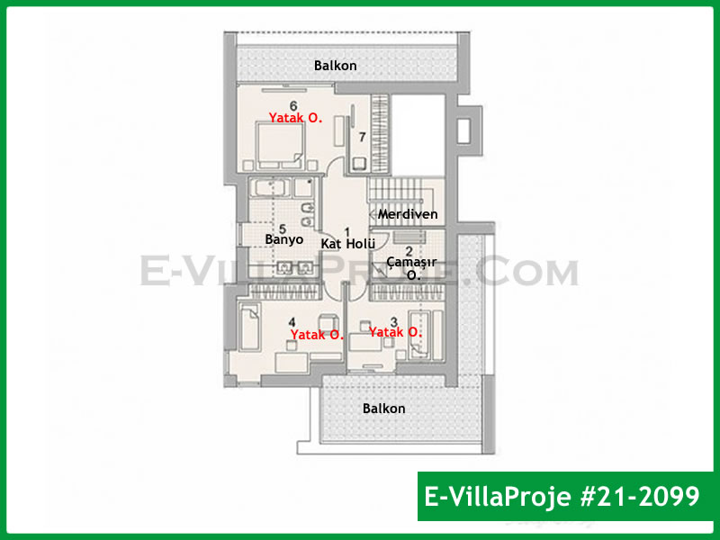 Ev Villa Proje #21 - 2099 Galeri Görseli 3