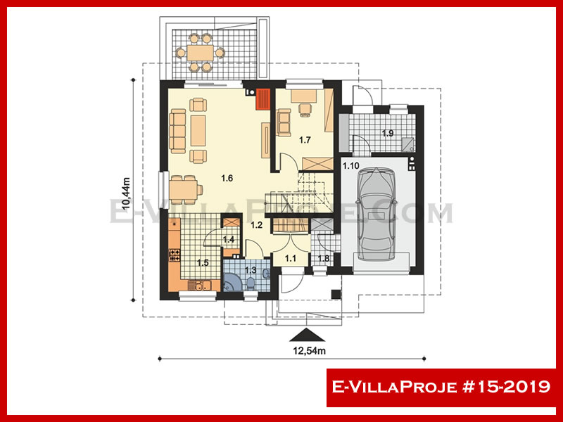 Ev Villa Proje #15 - 2019 Galeri Görseli 2