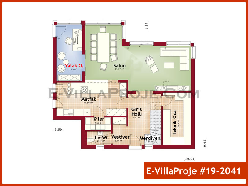Ev Villa Proje #19 - 2041 Galeri Görseli 2