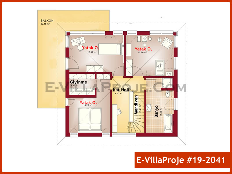 Ev Villa Proje #19 - 2041 Galeri Görseli 3