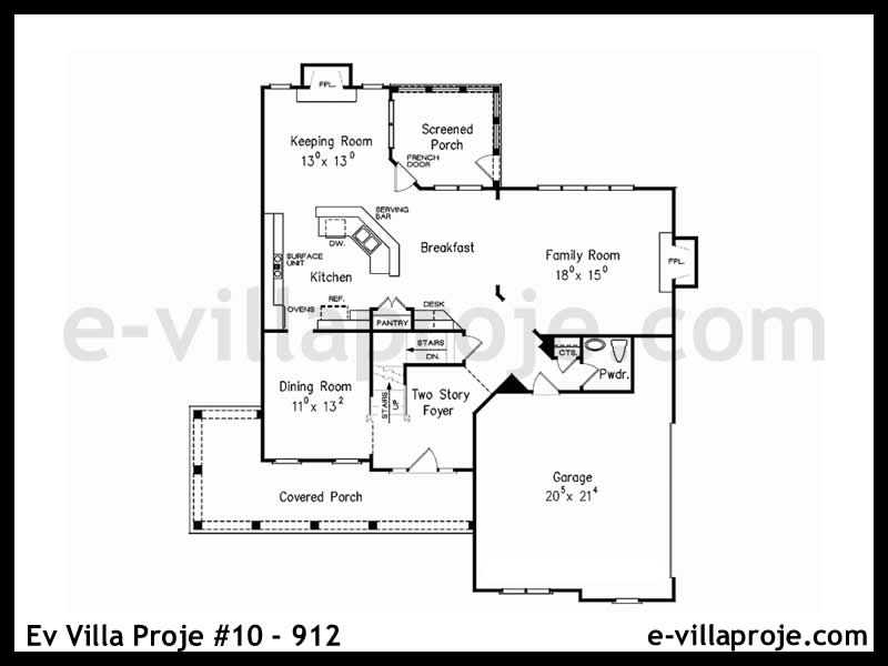 Ev Villa Proje #10 - 912 Galeri Görseli 2