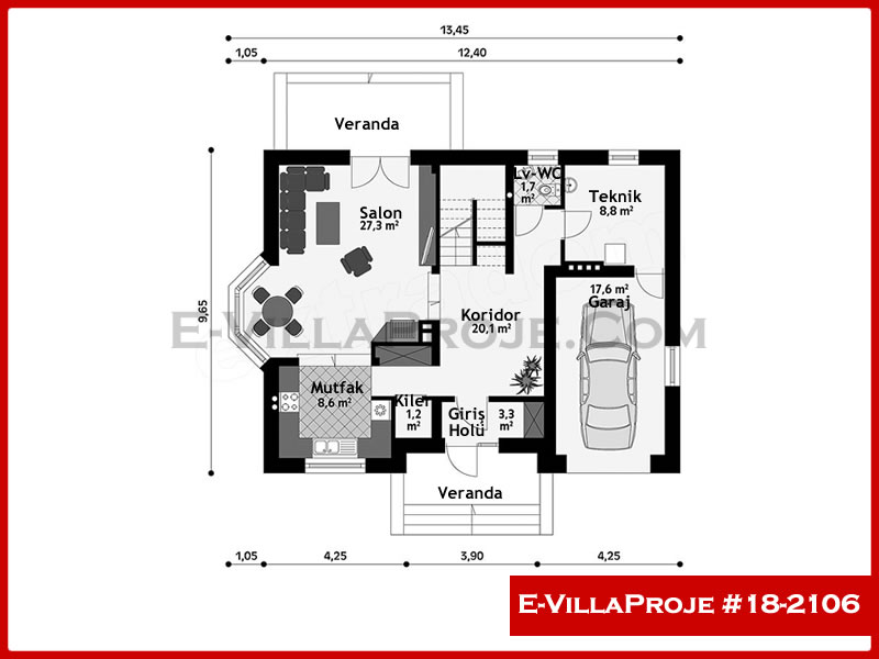 Ev Villa Proje #18 - 2106 Galeri Görseli 2