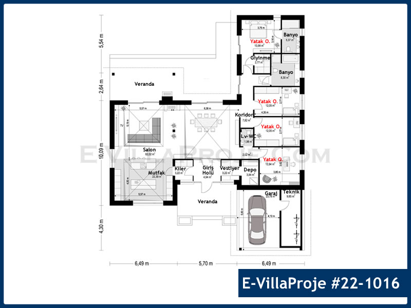 Ev Villa Proje #22 - 1016 Galeri Görseli 2