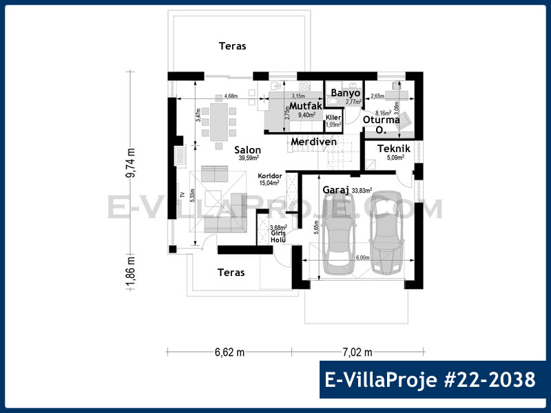 Ev Villa Proje #22 - 2038 Galeri Görseli 2
