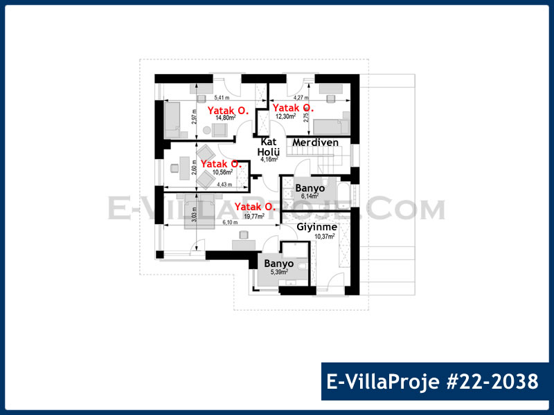 Ev Villa Proje #22 - 2038 Galeri Görseli 3