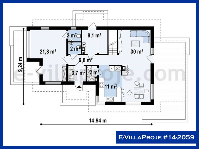 Ev Villa Proje #14 - 2059 Galeri Görseli 2