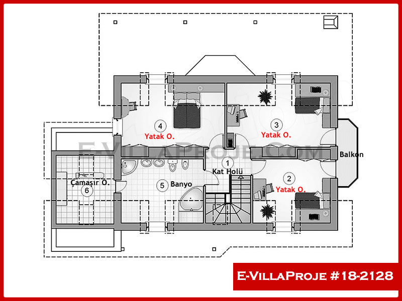 Ev Villa Proje #18 - 2128 Galeri Görseli 3