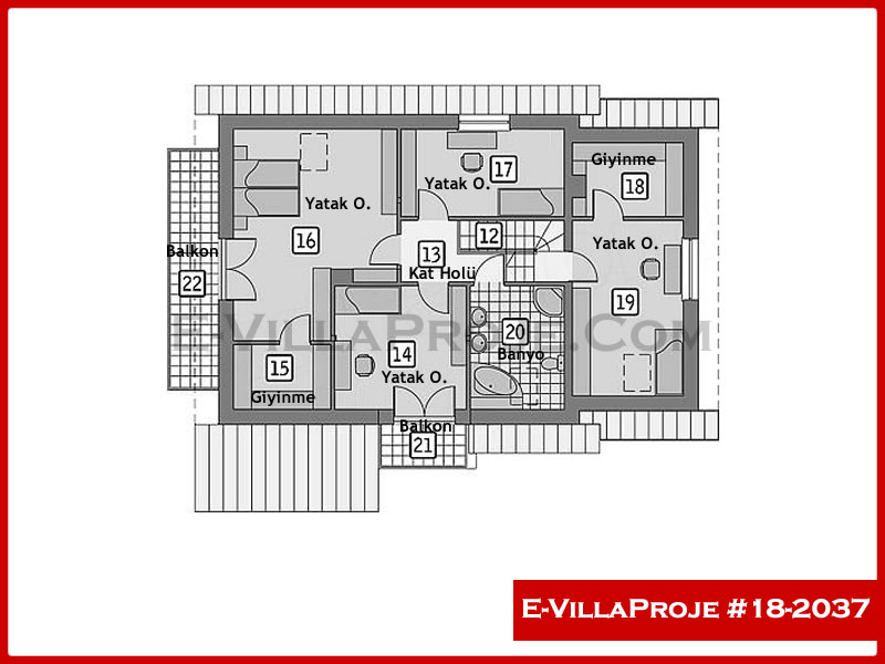 Ev Villa Proje #18 - 2037 Galeri Görseli 3