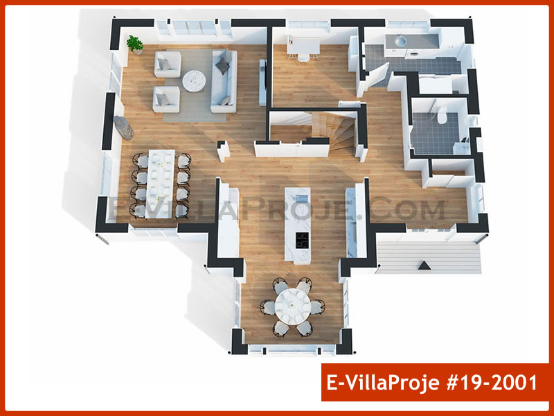 Ev Villa Proje #19 - 2001 Galeri Görseli 10