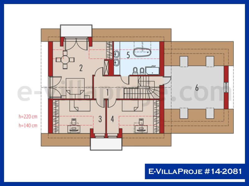 Ev Villa Proje #14 - 2081 Galeri Görseli 3