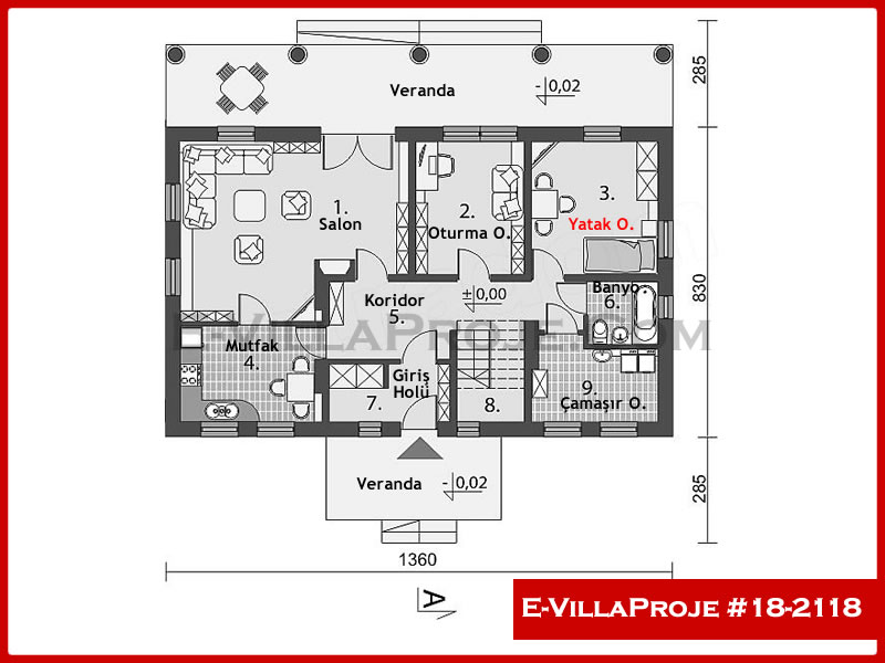 Ev Villa Proje #18 - 2118 Galeri Görseli 2