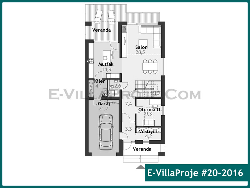Ev Villa Proje #20 - 2016 Galeri Görseli 2