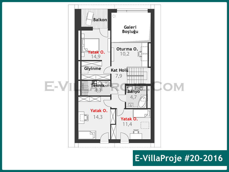 Ev Villa Proje #20 - 2016 Galeri Görseli 3