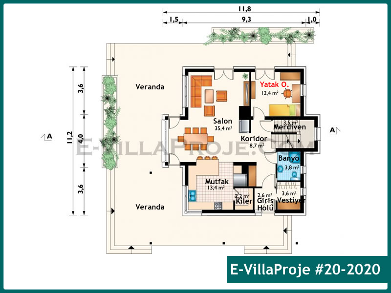 Ev Villa Proje #20 - 2020 Galeri Görseli 2