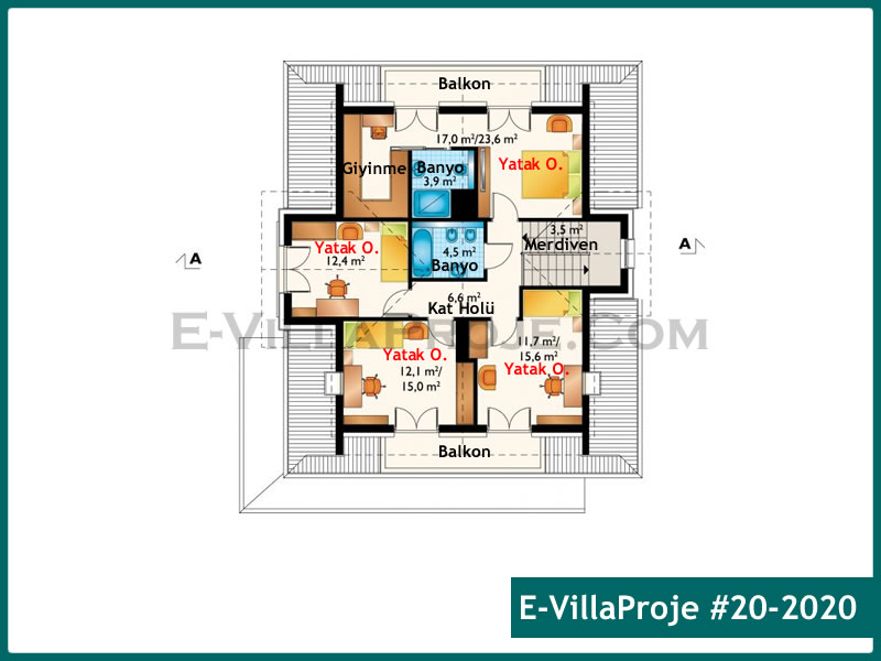 Ev Villa Proje #20 - 2020 Galeri Görseli 3