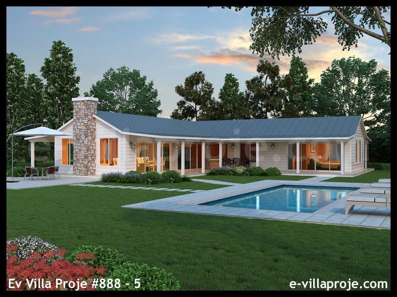 Ev Villa Proje #888 - 5 Ana Görsel