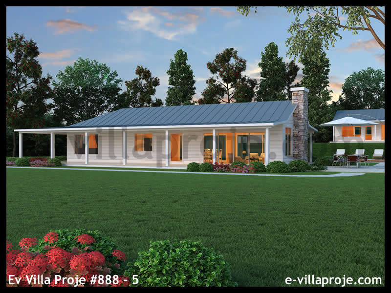 Ev Villa Proje #888 - 5 Galeri Görseli 4