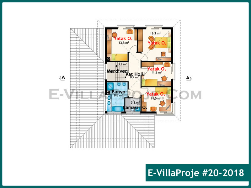 Ev Villa Proje #20 - 2018 Galeri Görseli 3