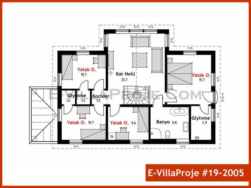Ev Villa Proje #19 - 2005 Galeri Görseli 3