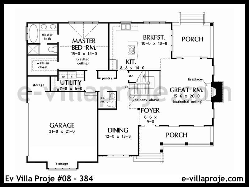 Ev Villa Proje #08 - 384 Galeri Görseli 2