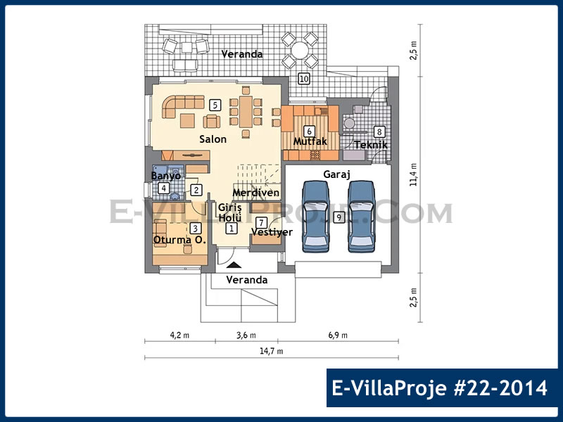 Ev Villa Proje #22 - 2014 Galeri Görseli 2