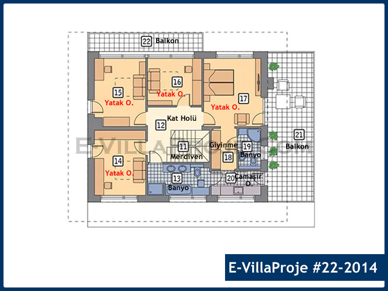 Ev Villa Proje #22 - 2014 Galeri Görseli 3