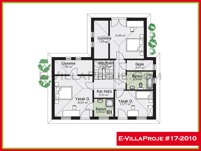 Ev Villa Proje #17 - 2010 Galeri Görseli 3