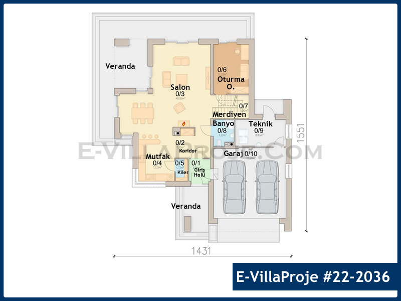 Ev Villa Proje #22 - 2036 Galeri Görseli 3