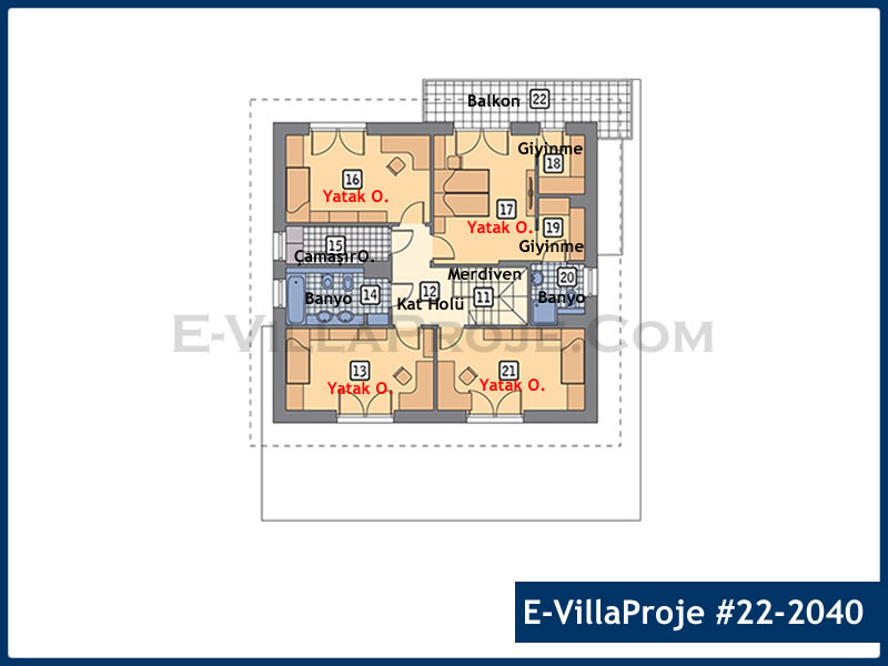 Ev Villa Proje #22 - 2040 Galeri Görseli 3