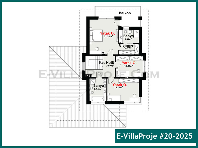Ev Villa Proje #20 - 2025 Galeri Görseli 3