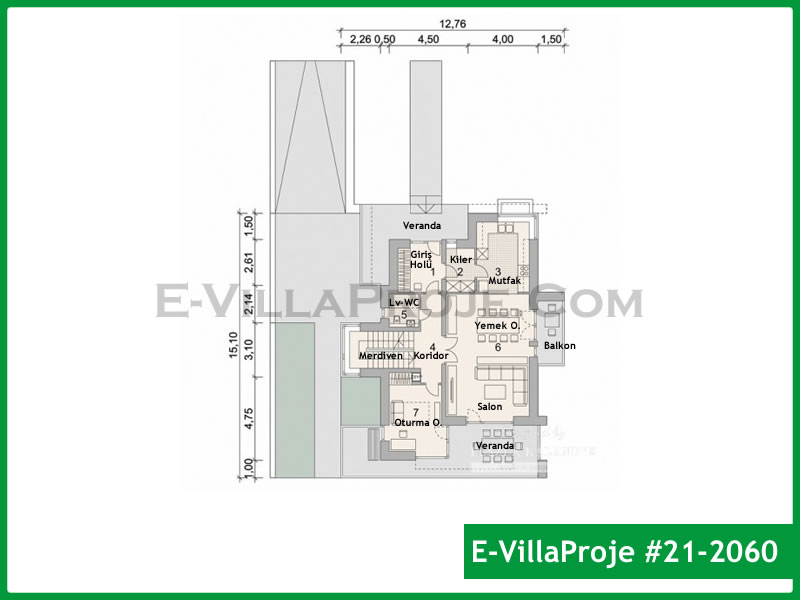 Ev Villa Proje #21 - 2060 Galeri Görseli 2