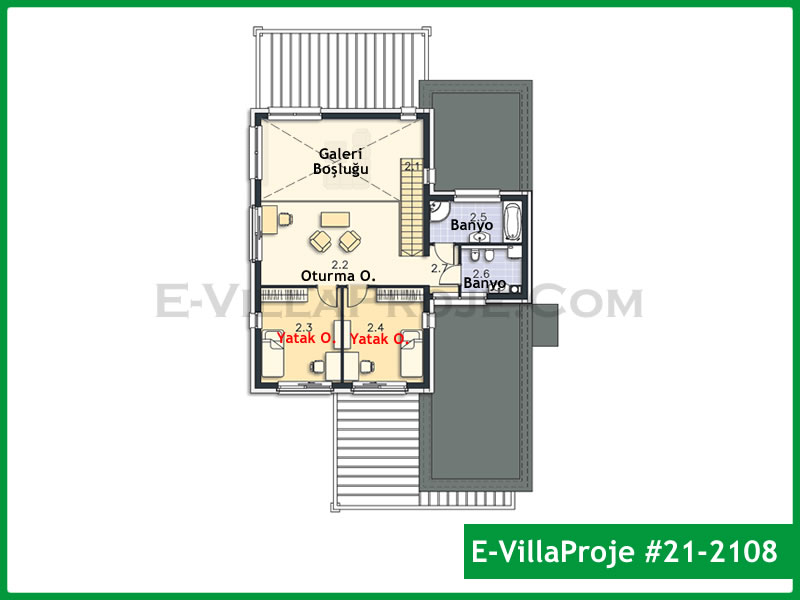 Ev Villa Proje #21 - 2108 Galeri Görseli 3