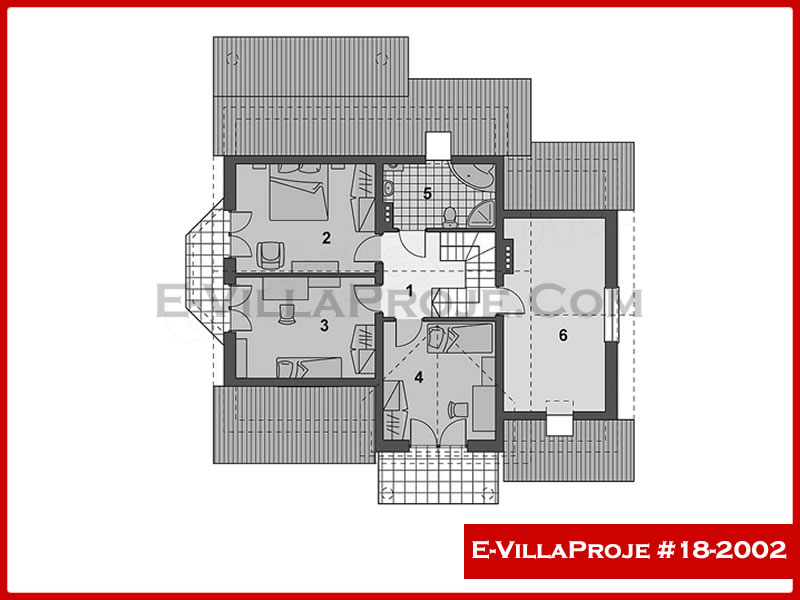 Ev Villa Proje #18 - 2002 Galeri Görseli 3