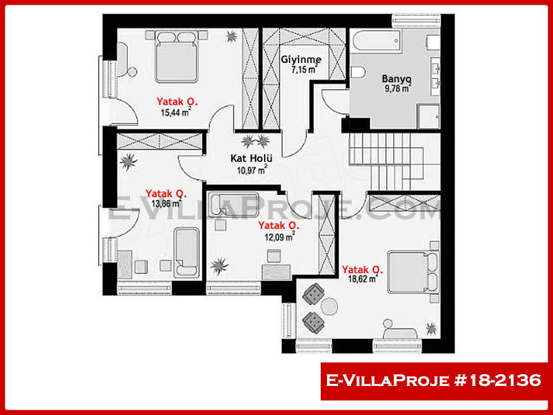 Ev Villa Proje #18 - 2136 Galeri Görseli 3