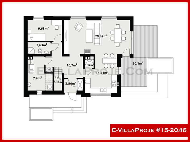 Ev Villa Proje #15 - 2046 Galeri Görseli 2