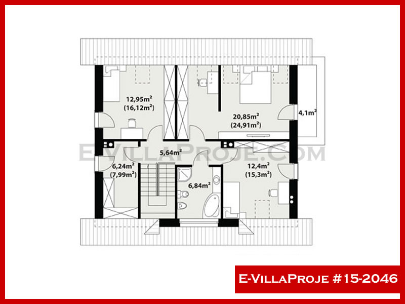 Ev Villa Proje #15 - 2046 Galeri Görseli 3