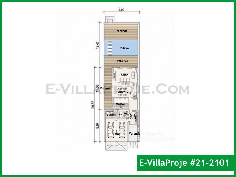Ev Villa Proje #21 - 2101 Galeri Görseli 2