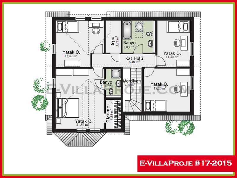 Ev Villa Proje #17 - 2015 Galeri Görseli 3